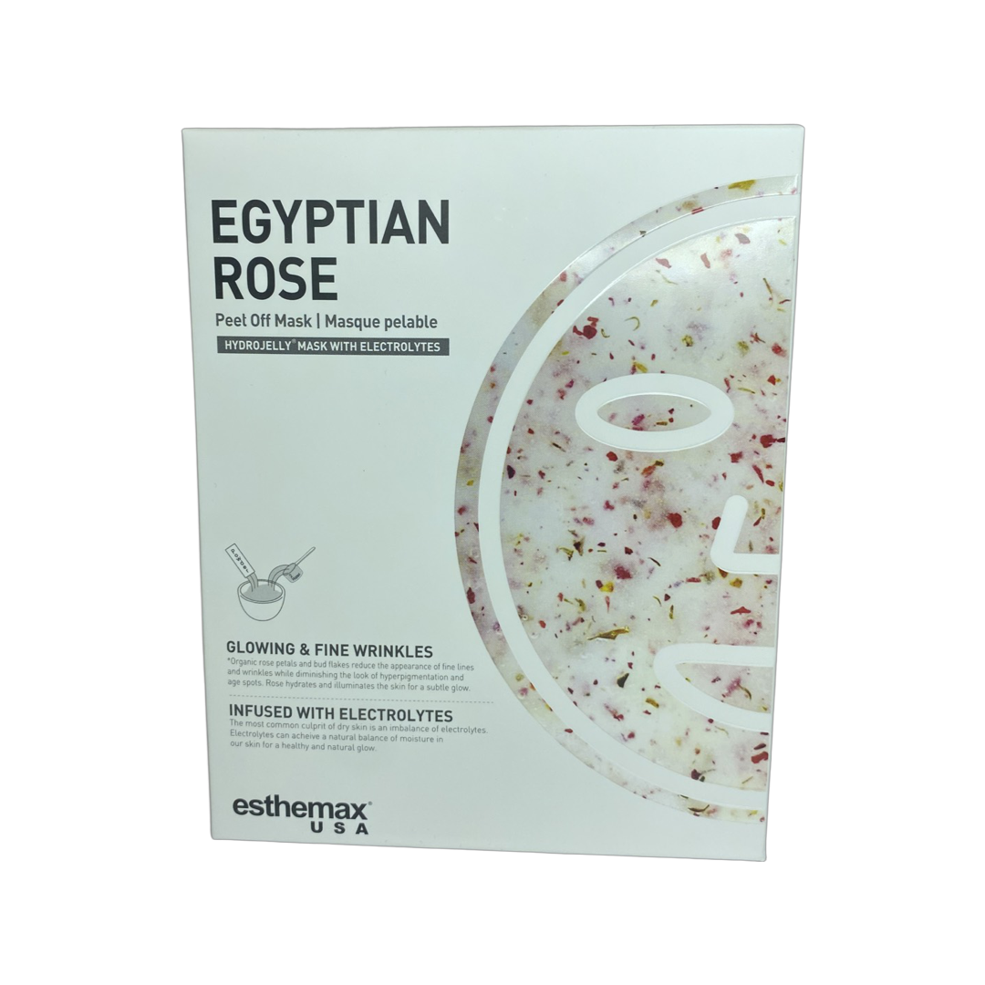 Hydro Jelly Egyptian Rose Masks Just Peachy Sugaring Salon in Chilliwack - hair free carefree