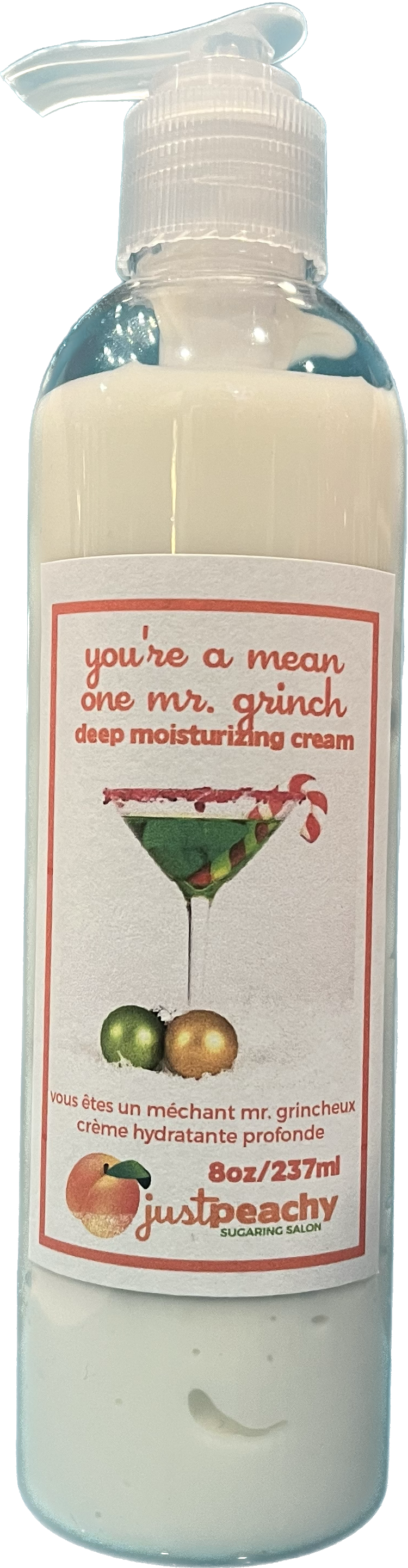 You're a Mean One Mr. Grinch Deep Moisturizing Cream Just Peachy Chilliwack