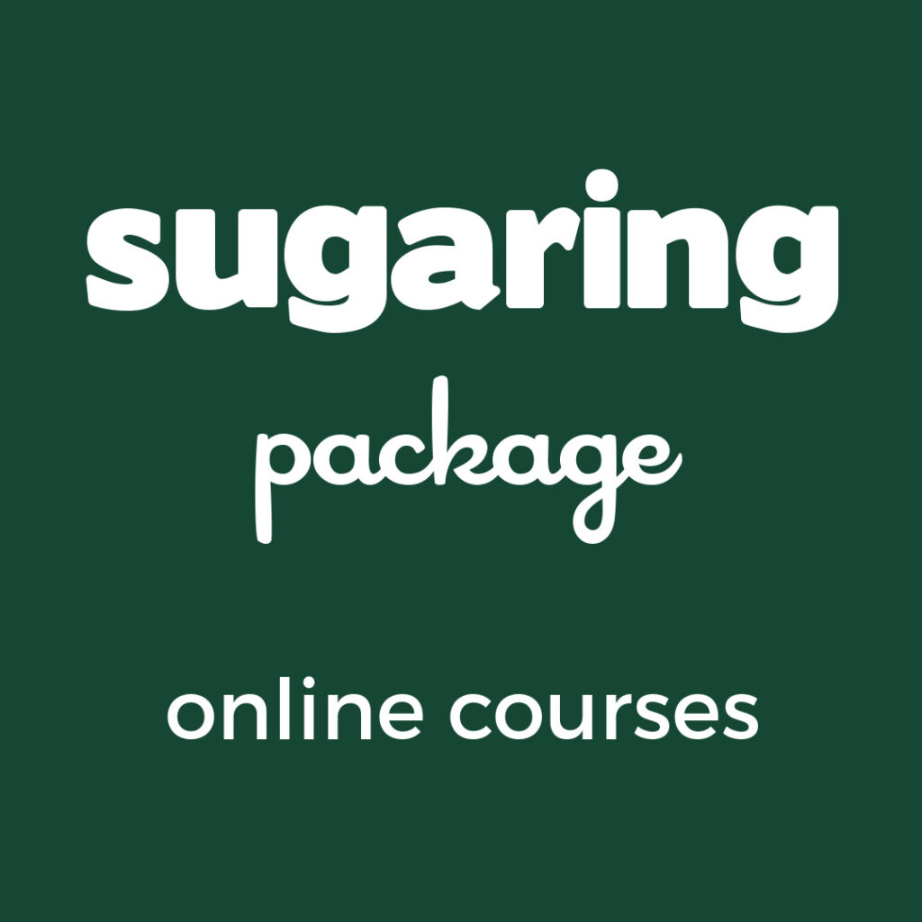 sugaring package just peachy